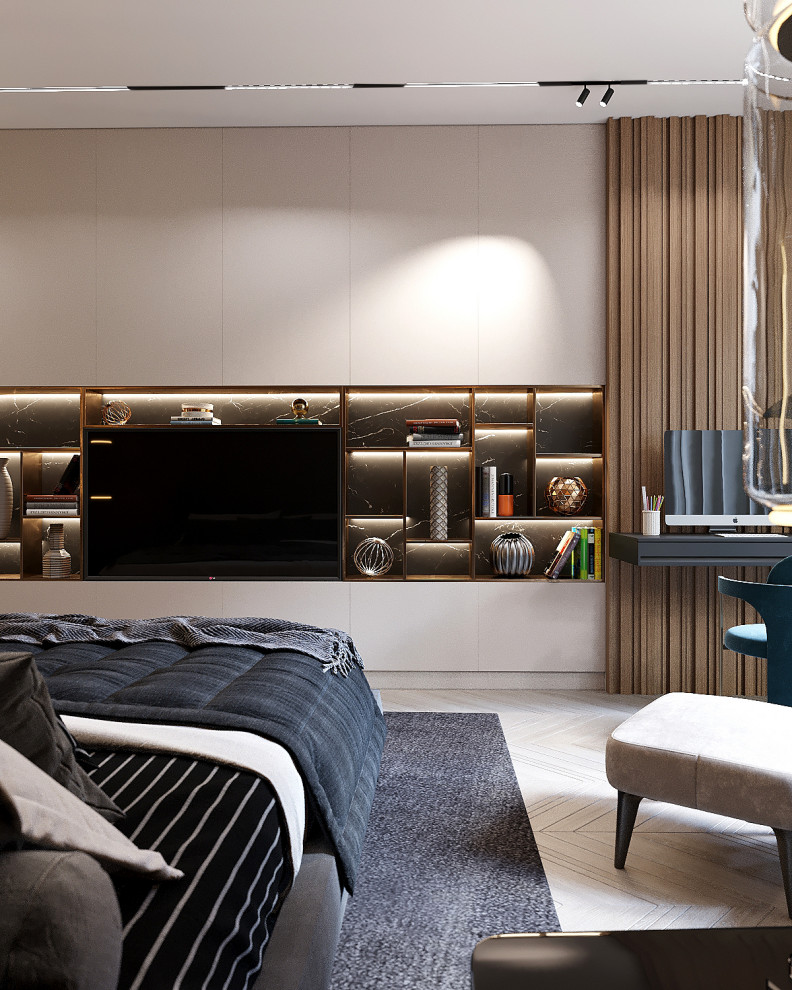 Интерьер квартиры ЖК "Ладья" в г. Самара 163м2