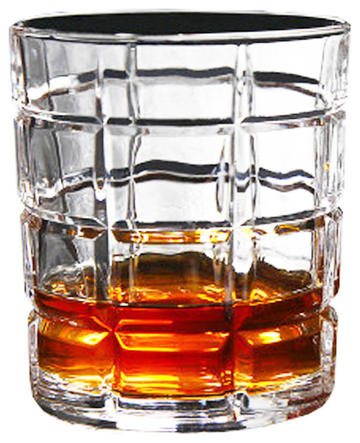 Lead Free Crystal Barware Glasses, 300ml Contemporary Liquor