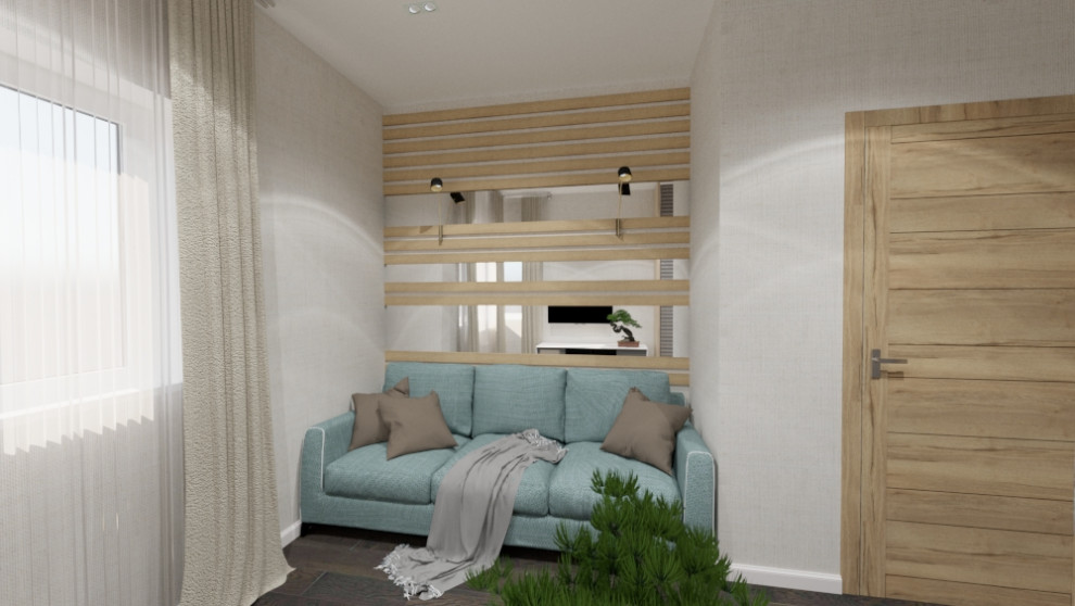 Комната 2. Вид на диван