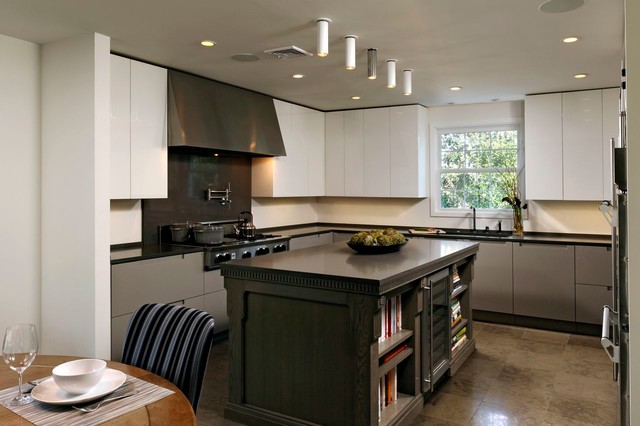 Kitchen renovations Before and After contemporary-kitchen