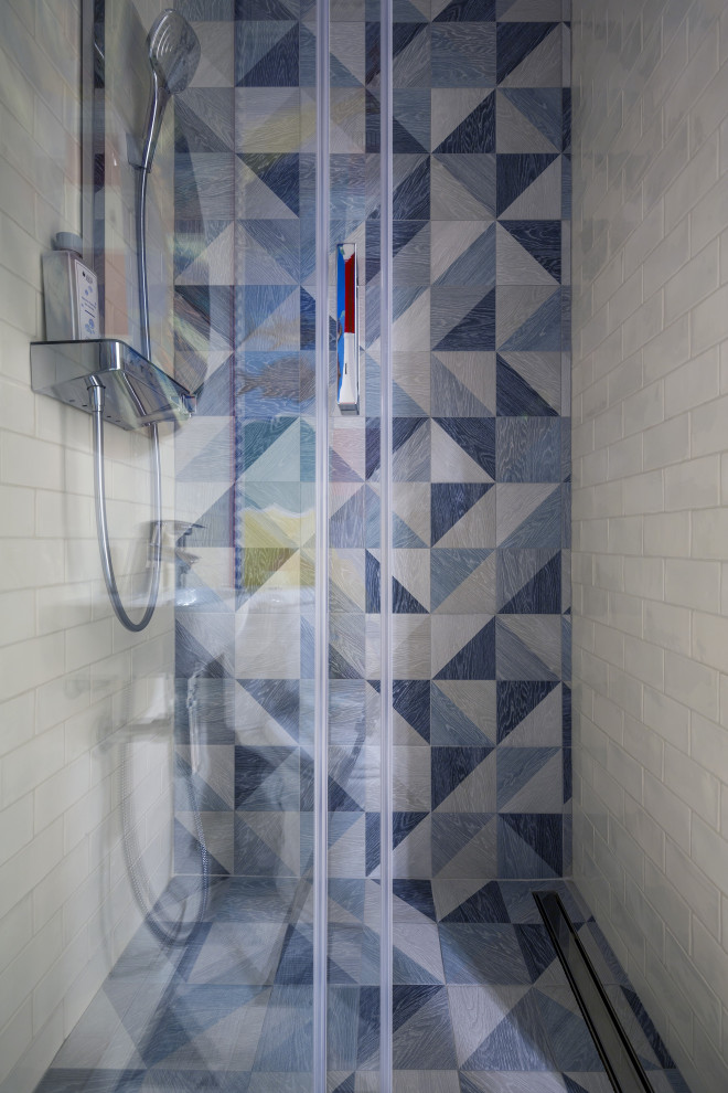 Квартира "Синий агат и яркая охра"