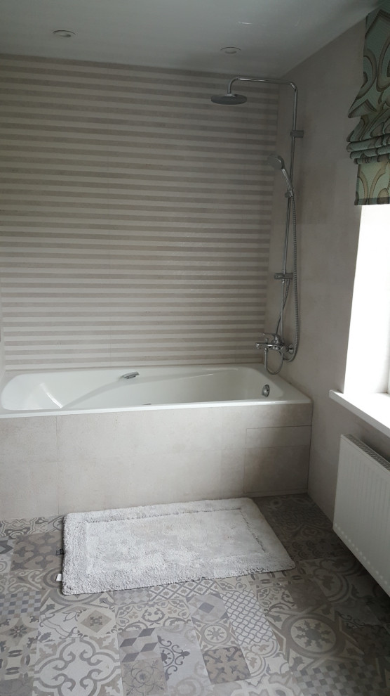 Ванная в стиле пэчворк