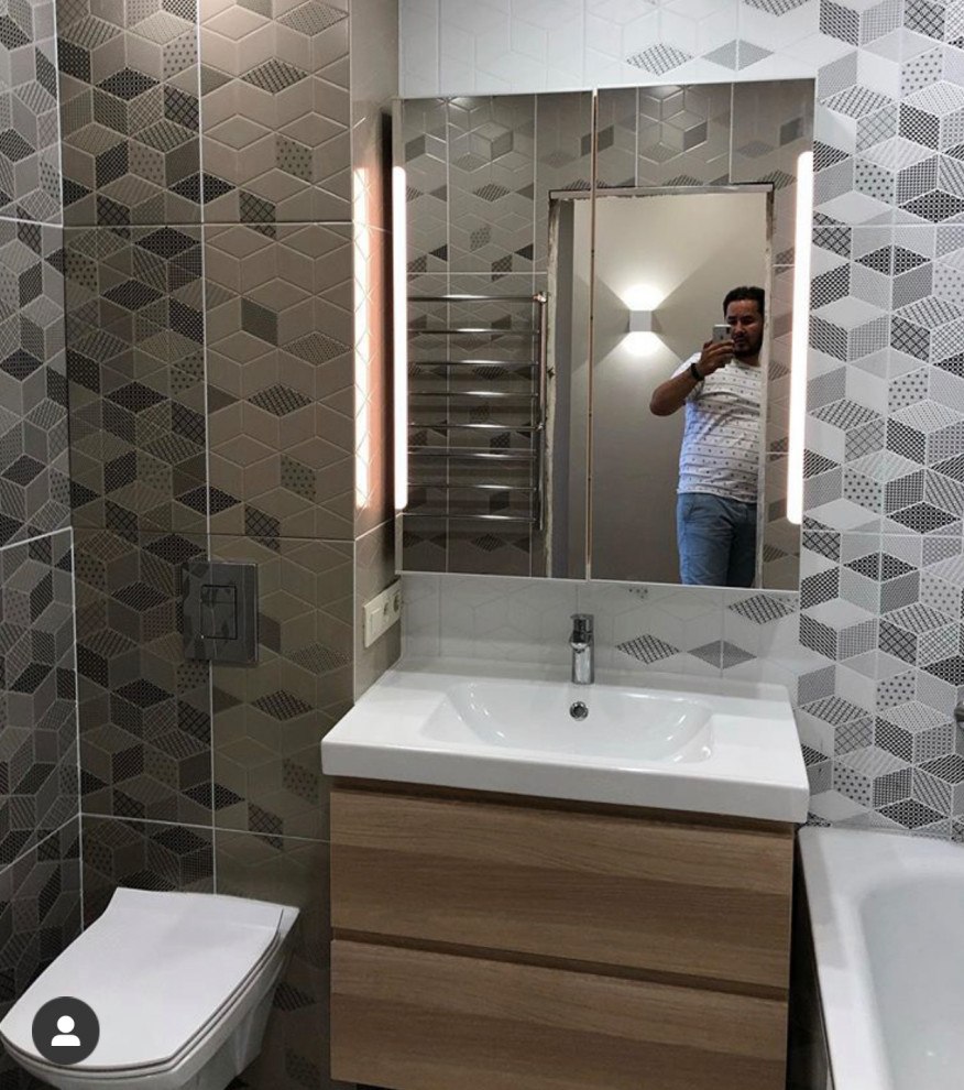 Ремонт под ключ 1комнатной квартиры по дизайн-проекту