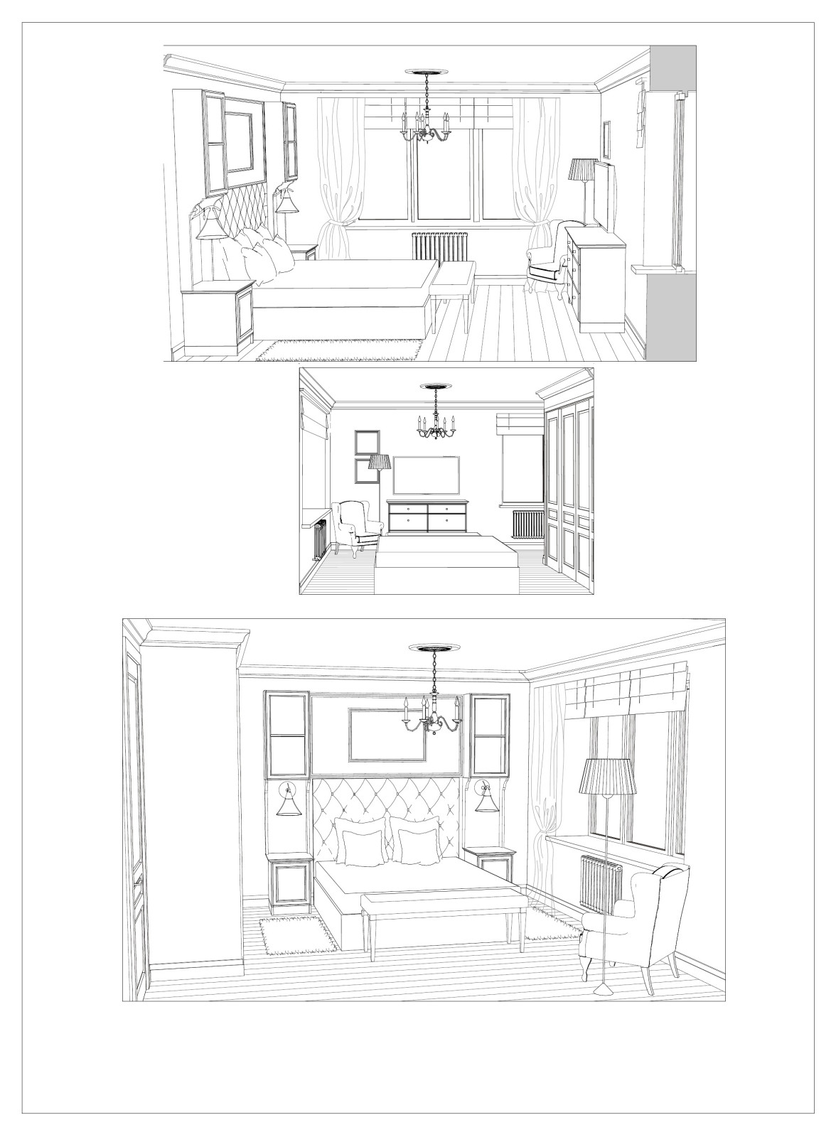 Рабочий и эскизный  проект. Таун-хауз Вяземское 156 м.кв.