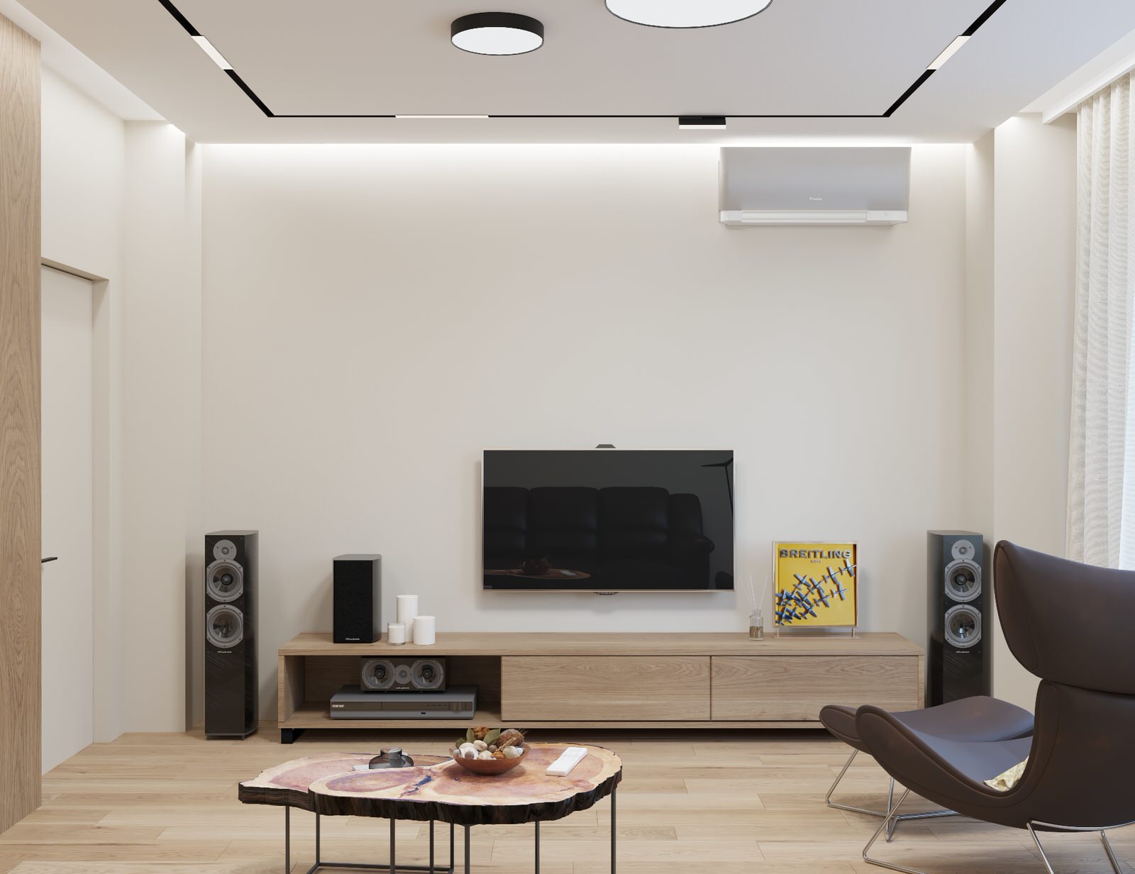 3х комнатная квартира для двоих