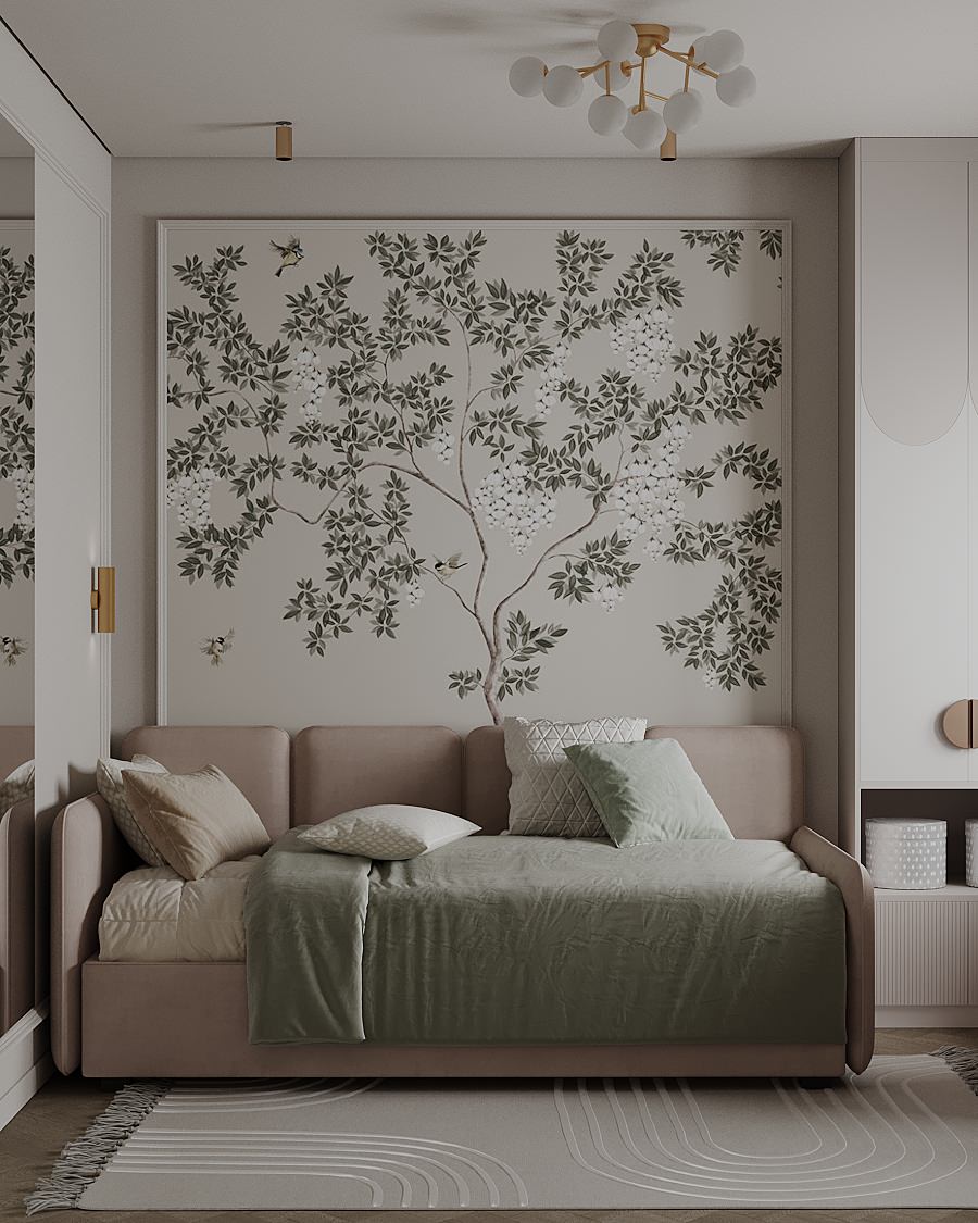 Детская для девочки 10 кв.м.