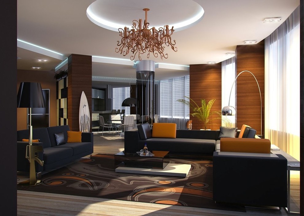 Проект современной квартиры в Москве