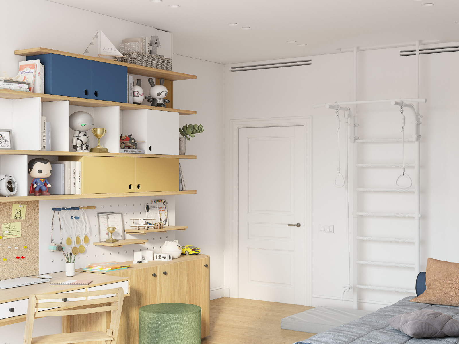 Дизайн интерьера четырехкомнатной квартиры в г. Москва