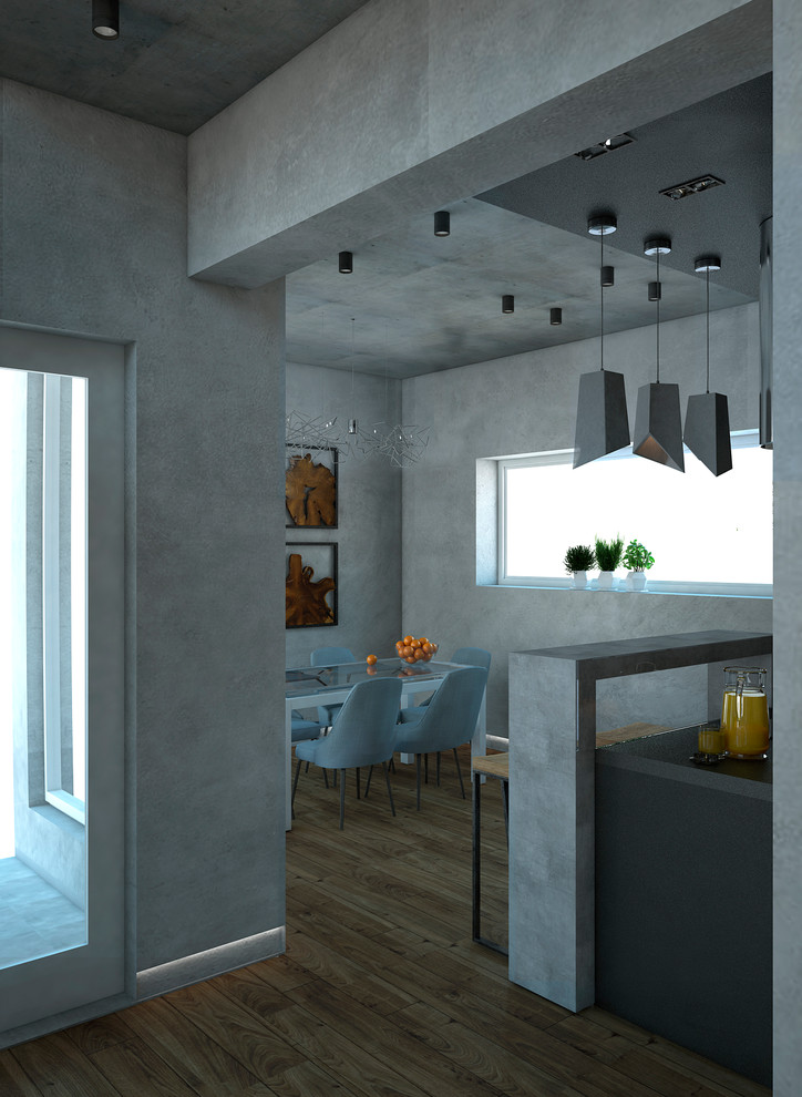 Дом в стиле минимализм