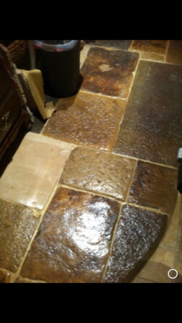 Kitchen Stone Floor