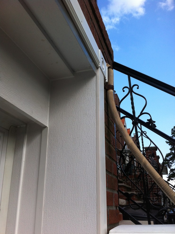 PVC Garage Door Trim Traditional New York Houzz