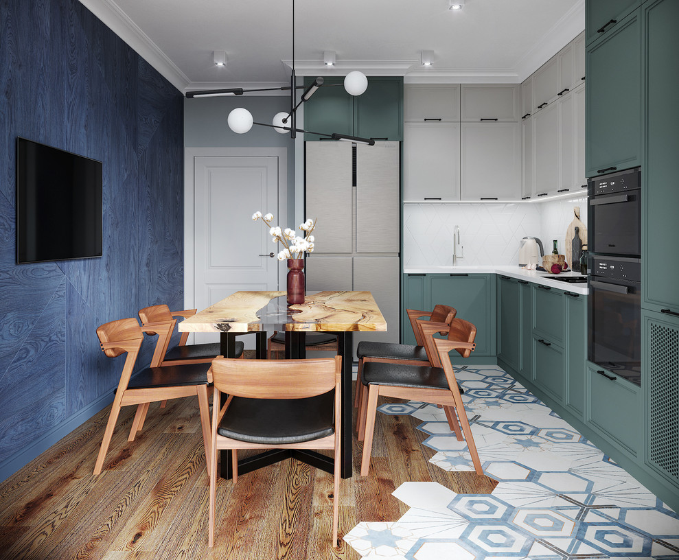 Визуализации проекта квартиры 87кв.м ЖК Новогорск парк