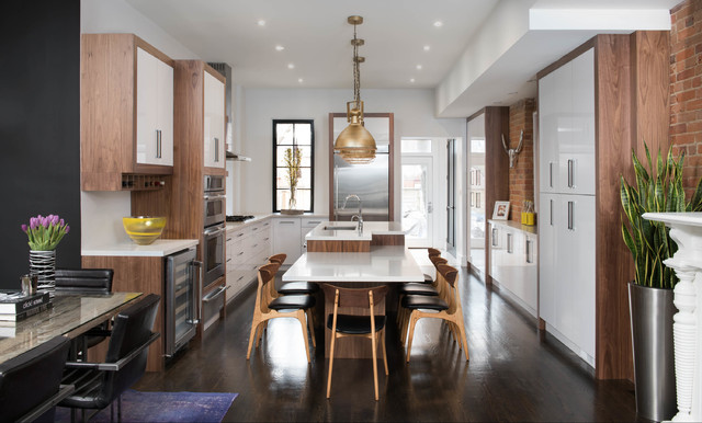 Toronto Victorian Conversion modern-kueche