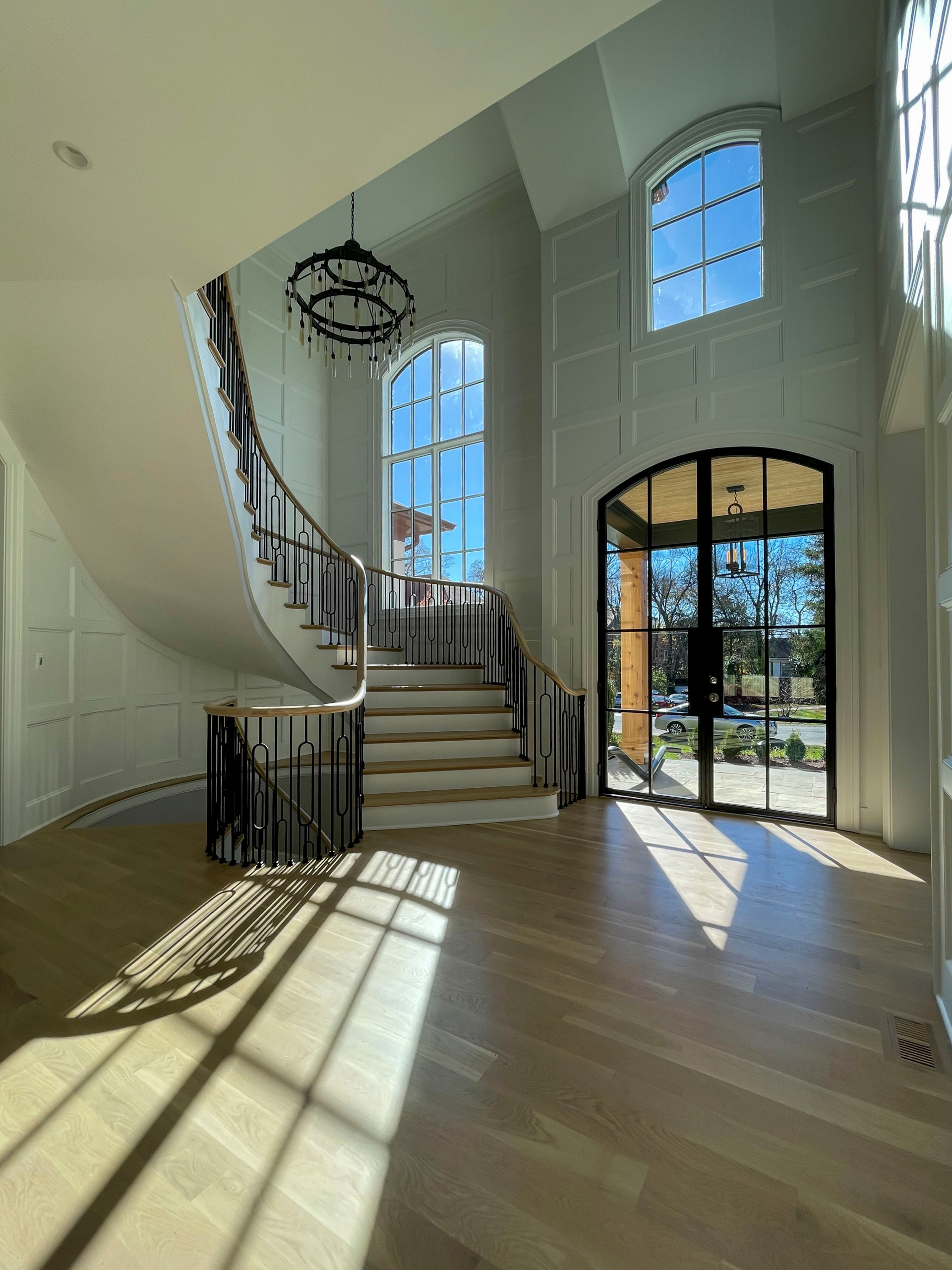 95_Remarkable and elegant floating elliptical staircase, McLean, VA 22101
