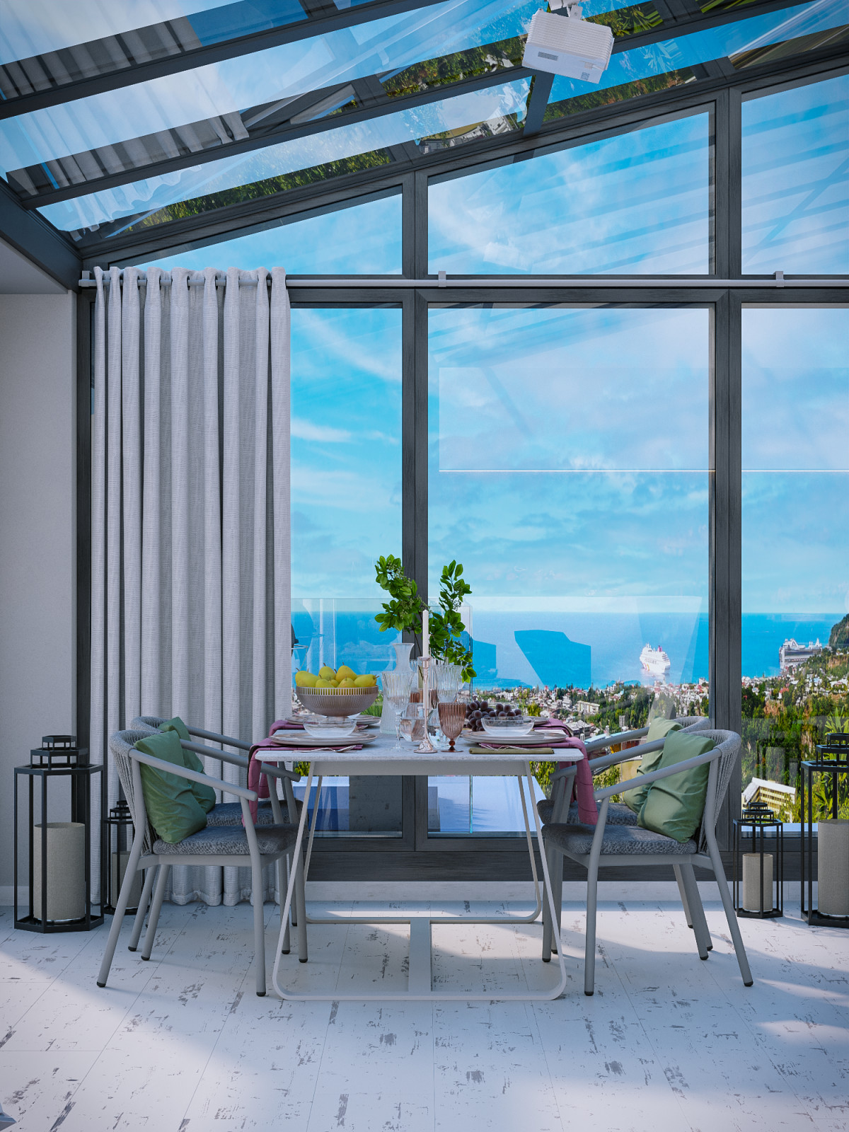 Апартаменты с видом на море