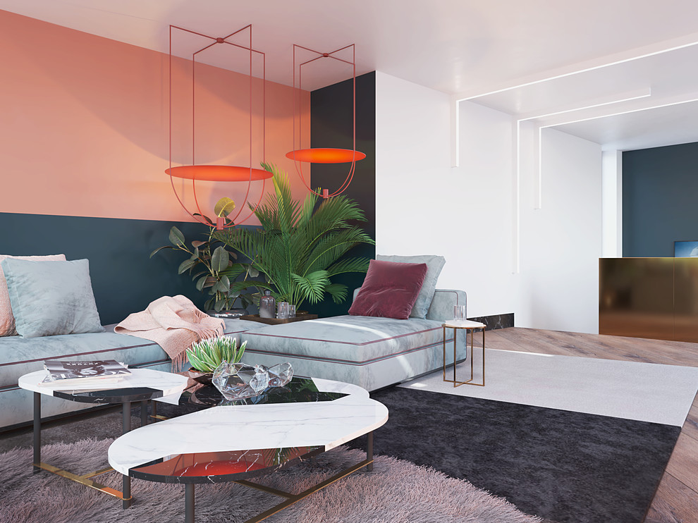 Дом на склоне. Гостиная