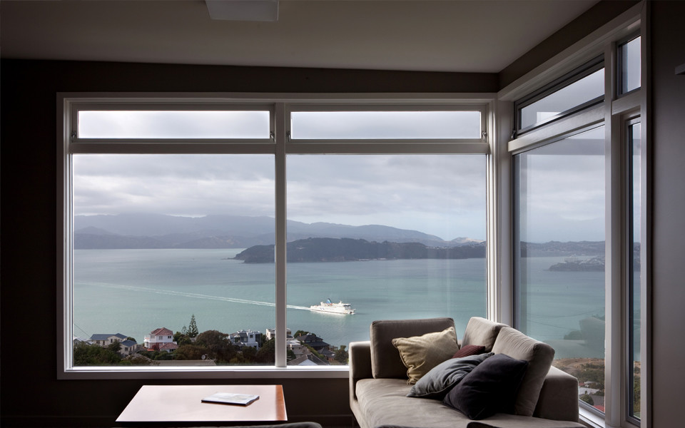 Inspiration for a contemporary living room in Wellington.