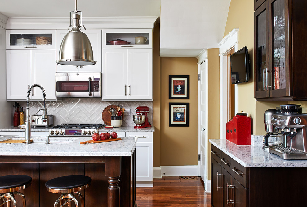 Kitchen - transitional kitchen idea in DC Metro