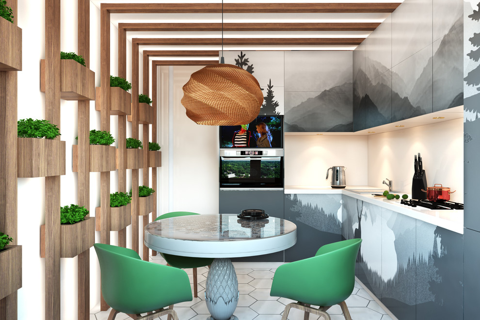 Кухня для программы "Квартирный вопрос" в Москве