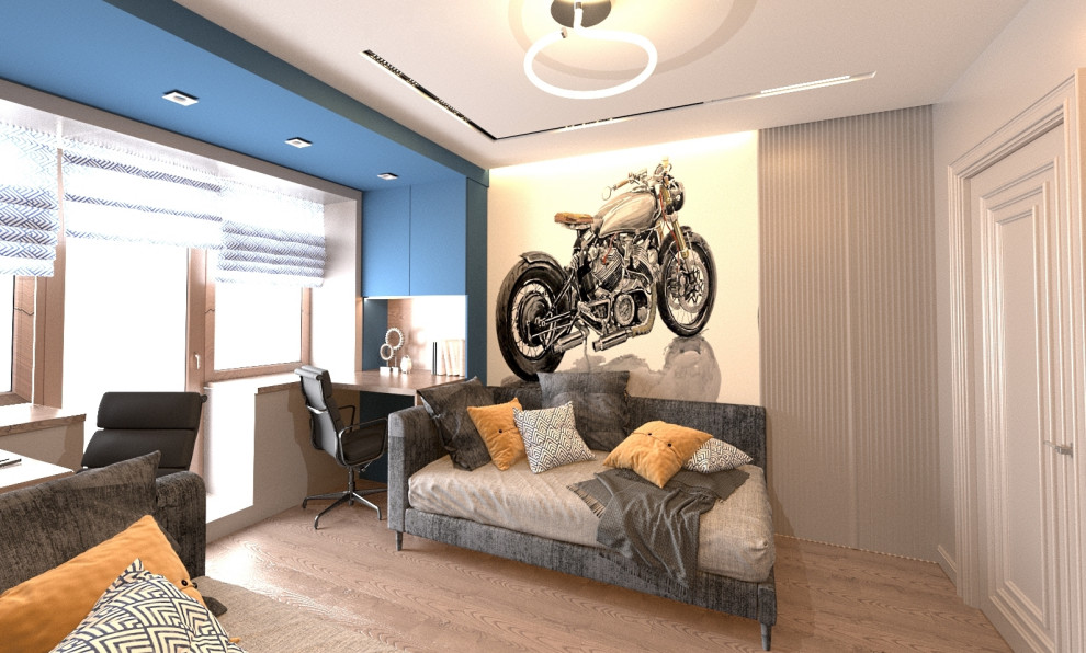 комната юных байкеров