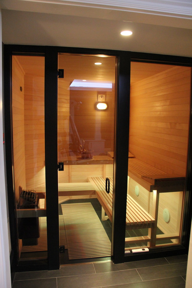 Bathroom - transitional bathroom idea in Boston