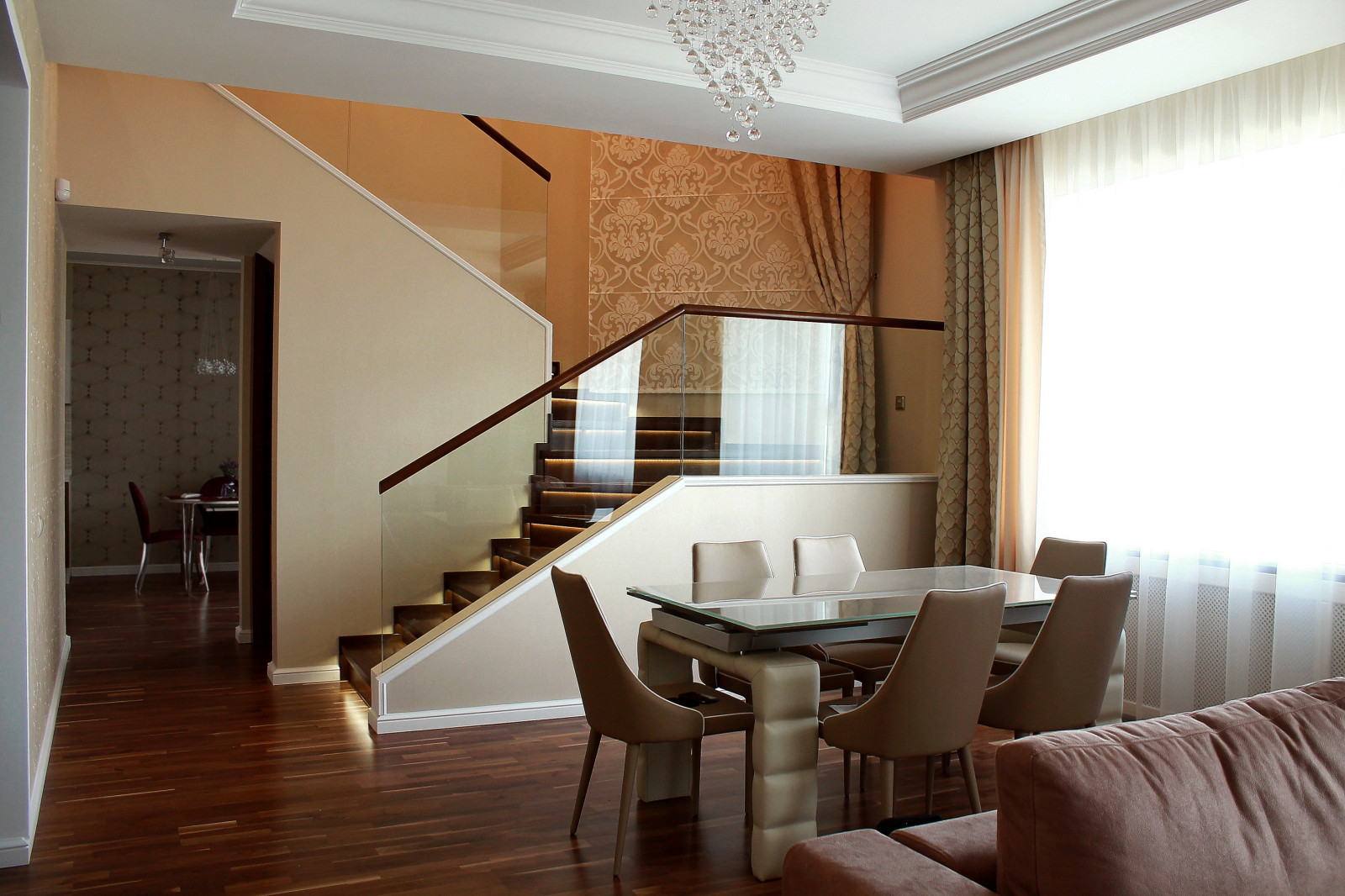 Лестница в небольшой квартире