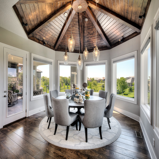 Del Mar Floor Plan- KCMO transitional-dining-room