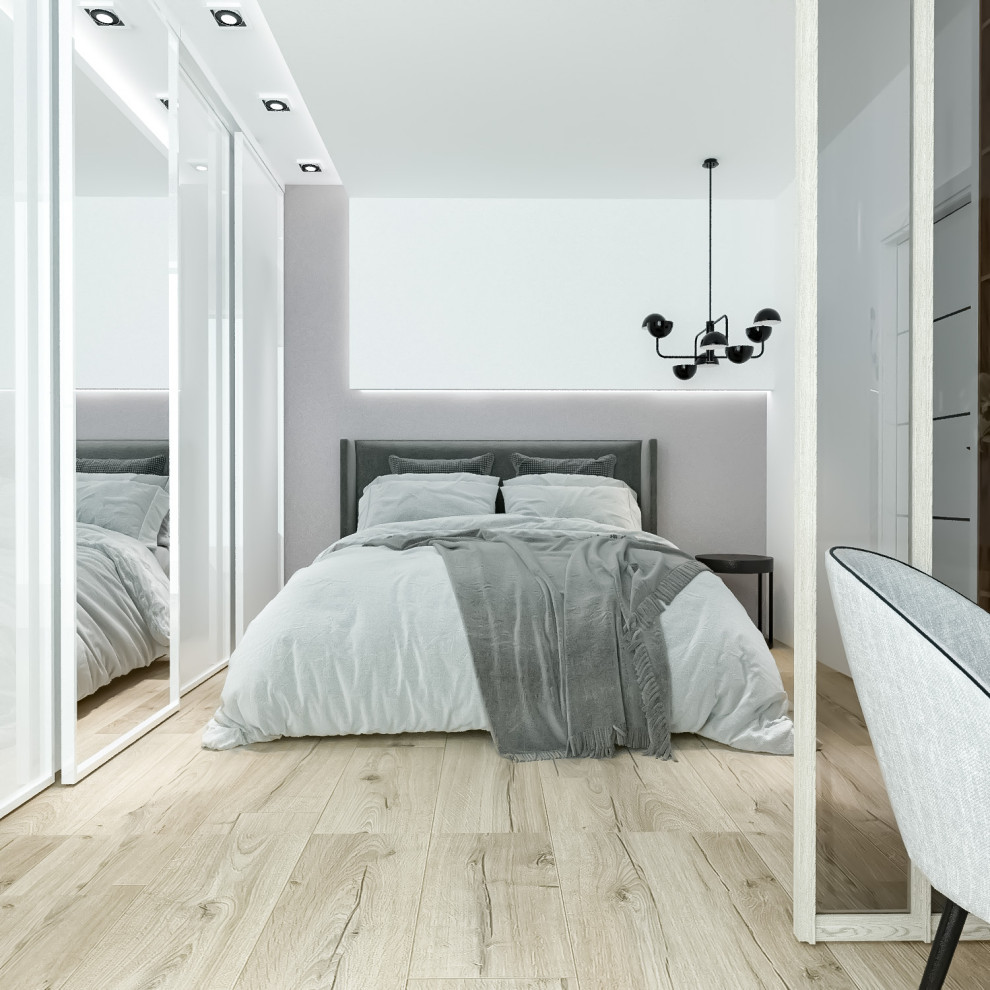 2020. 13. 10. Проект дизайна интерьера квартиры (спальня)