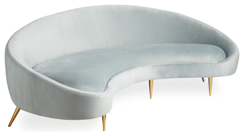 Ether Curved Sofa - Midcentury - Sofas - by Jonathan Adler | Houzz