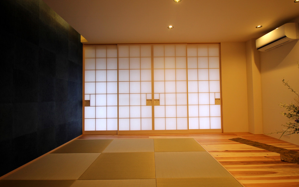 京都にある和風のおしゃれな寝室