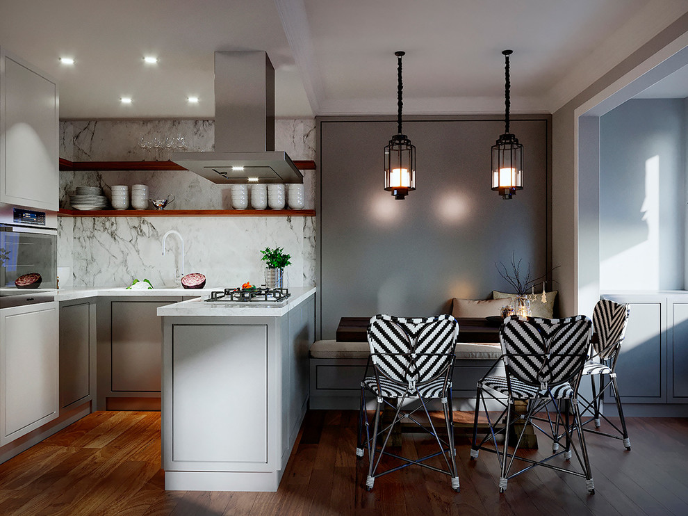 3D-визуализация кухни (Анастасия Рыкова, Дизайн-студия S-style)