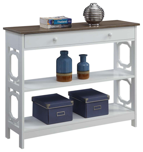 Convenience Concepts Omega 1 Drawer, Convenience Concepts Omega 1 Drawer Console Table