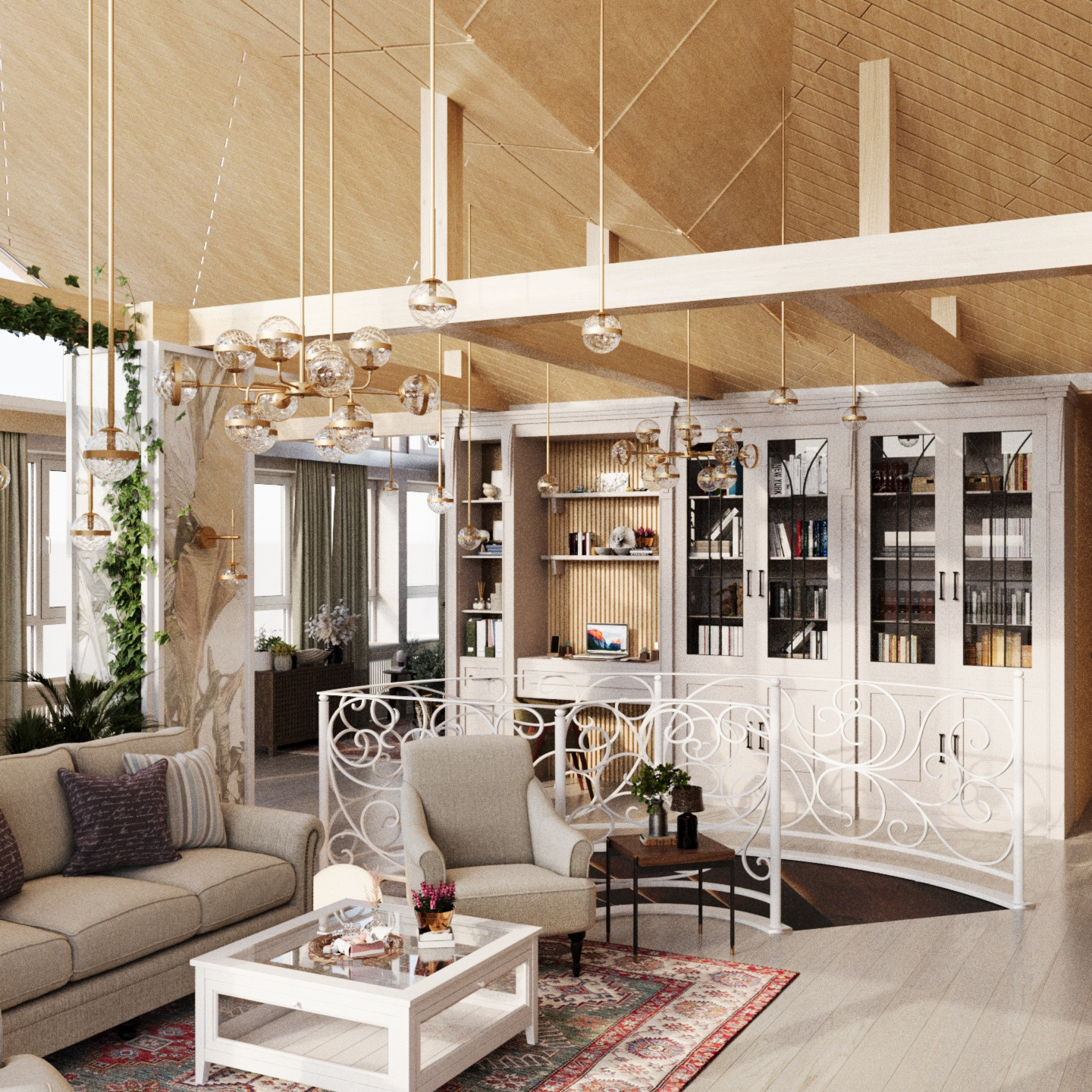 Дизайн проект частного дома в классической стиле