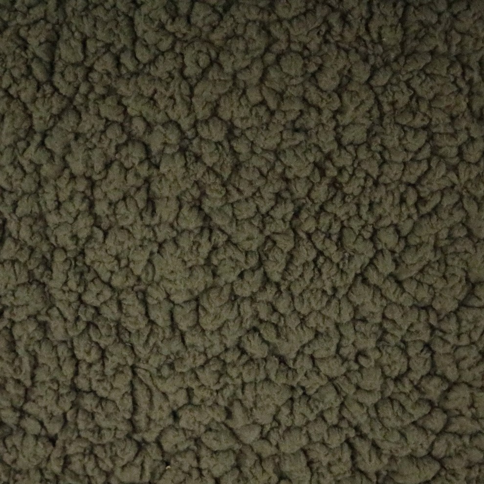 Puffy Stretch Sherpa Fabric Faux Fur Fabric Transitional Upholstery