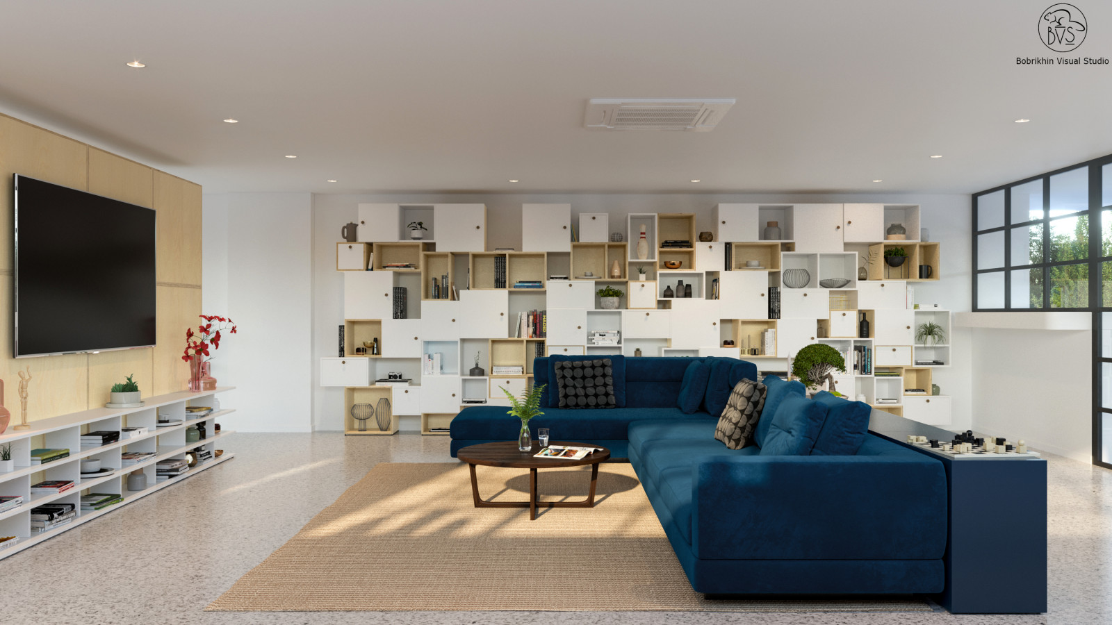 Interior in modern style