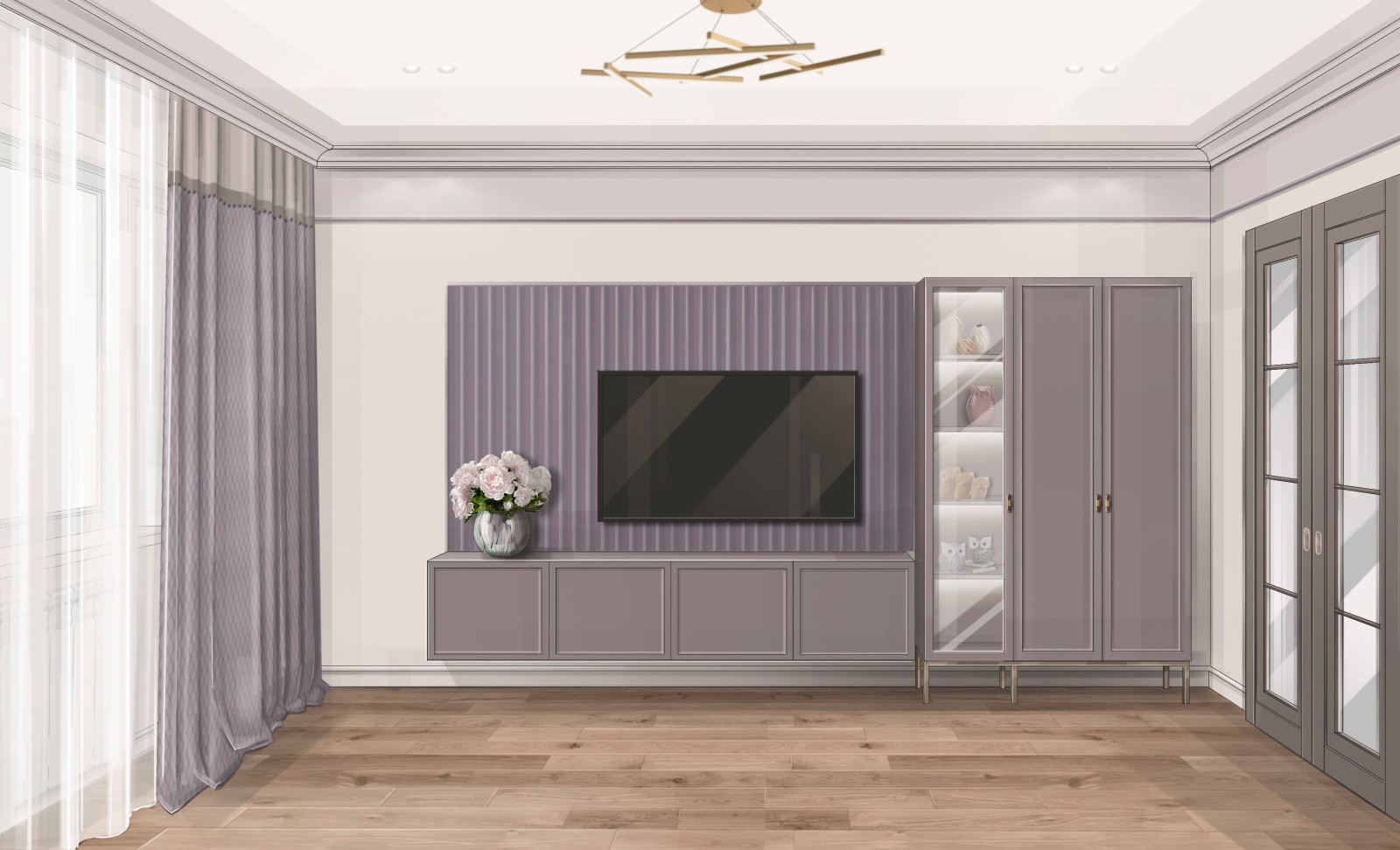 Проект квартиры 50 м2