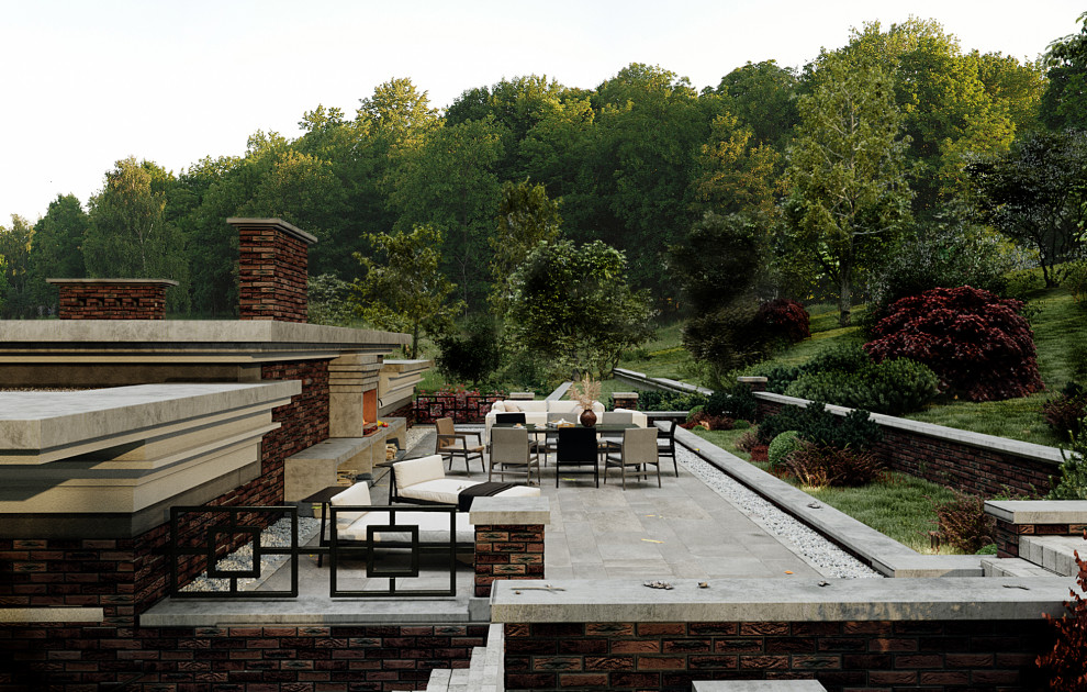 Проект гостевого дома в стиле органической архитектуры