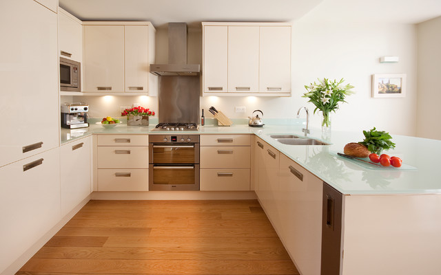 Compact, carefully planned kitchen contemporary-koek