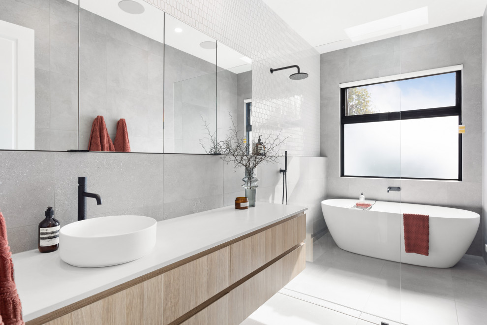 TRANMERE New Build Contemporary Bathroom Adelaide by