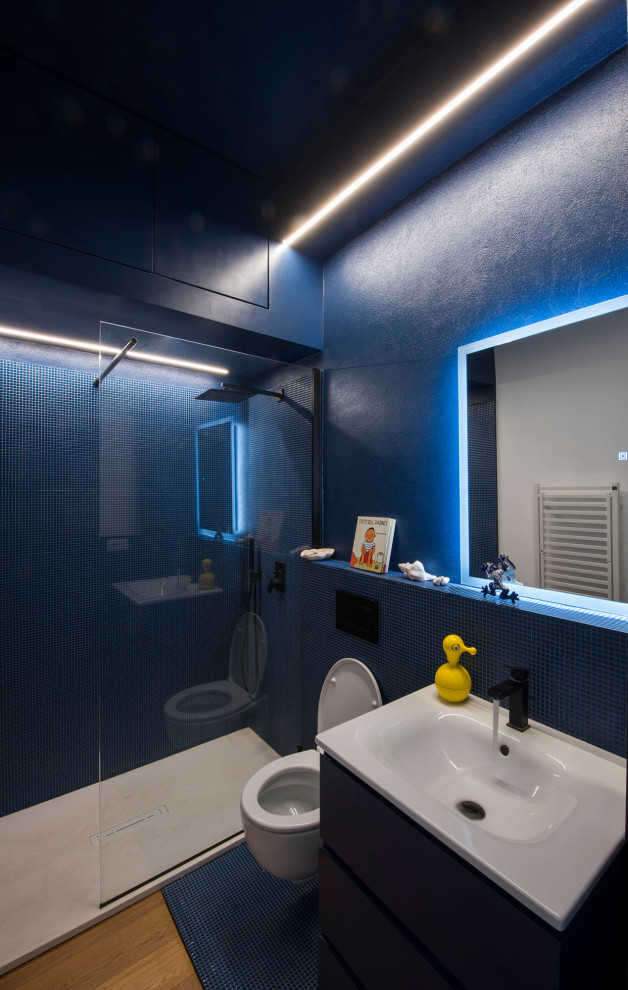 Bagno blu