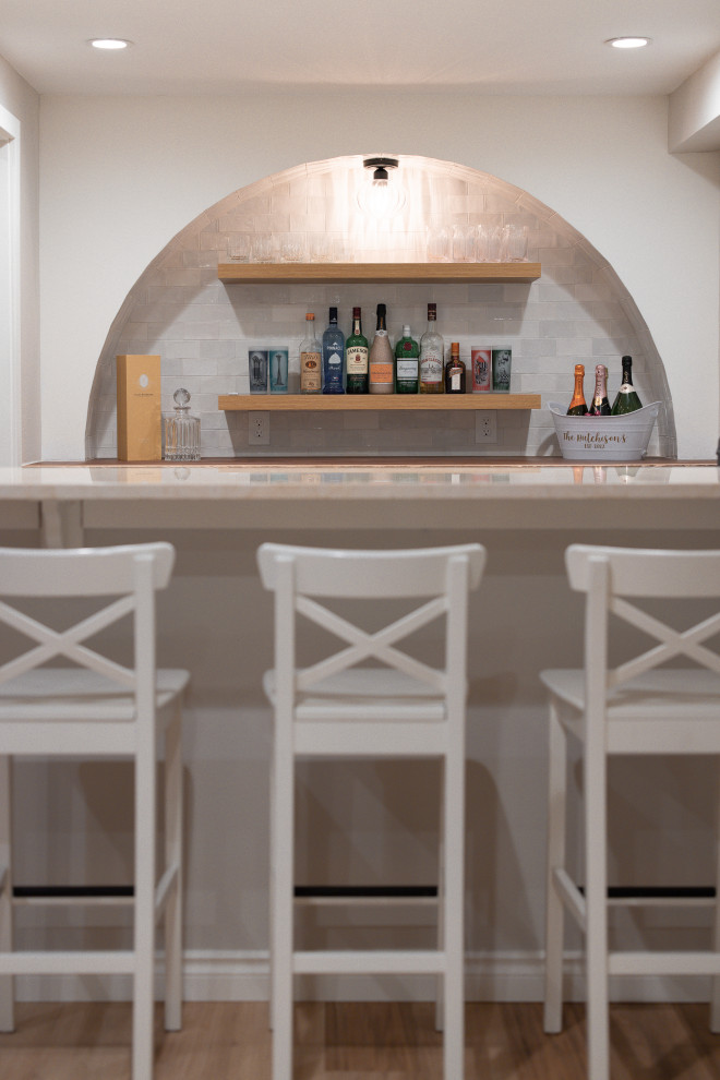 Seattle | Rustic Elegant Basement Remodel