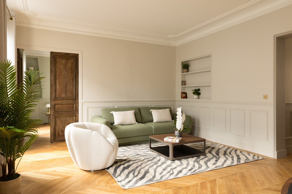 Rénovation d'appartement haussmannien de 115m²