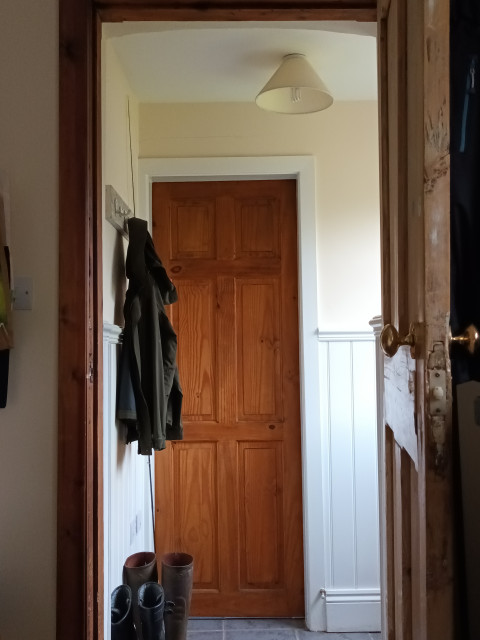 Before farmhouse-entry