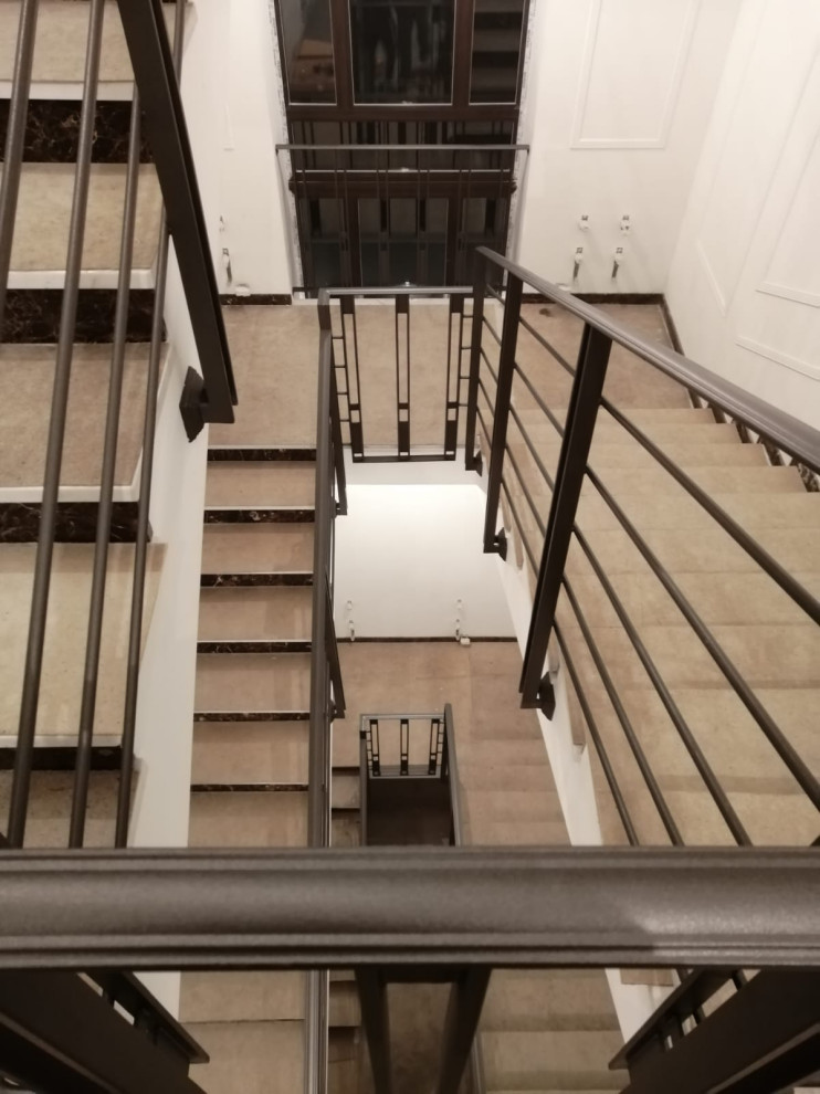 Перильное ограждение по проекту дизайнера