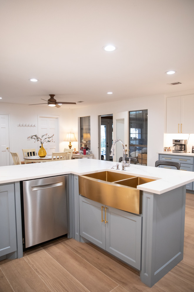 Kitchen + Powder Bath