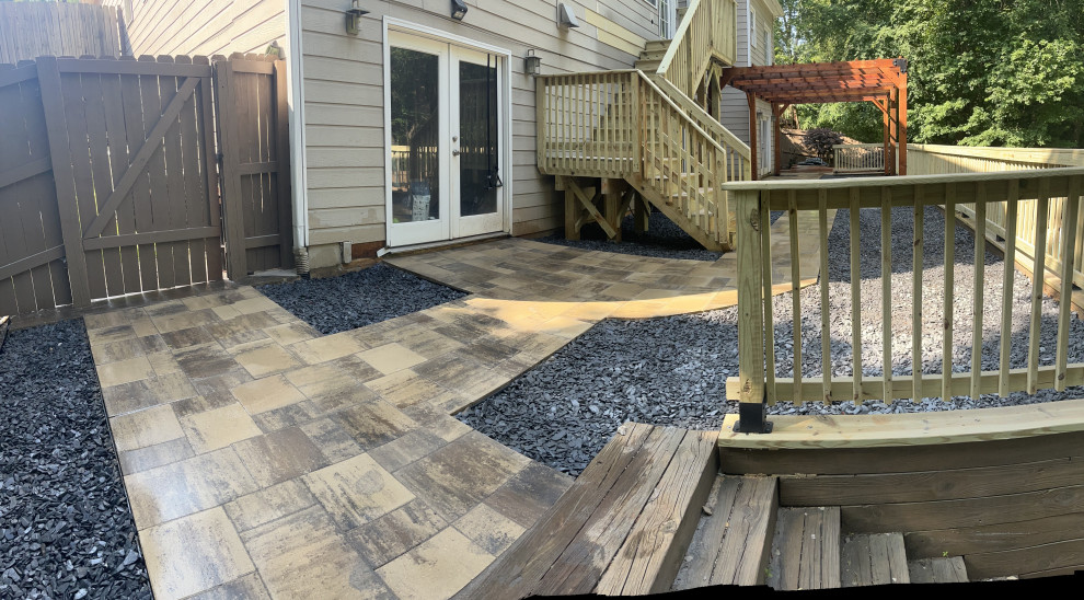 Powder Springs Deck, Pergola and Swings