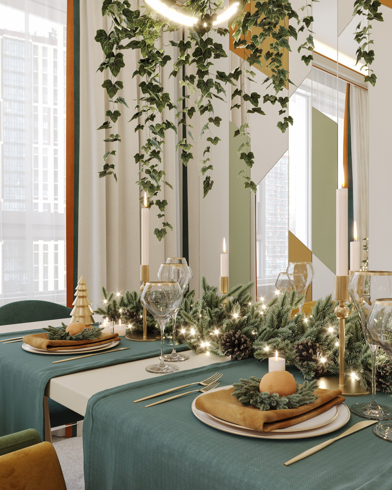 оранжевое небо 89 метров квадратных