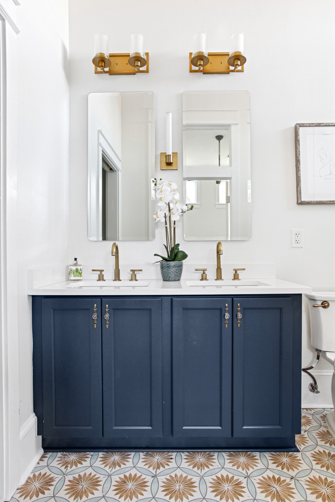 Algiers Point Master Bathroom