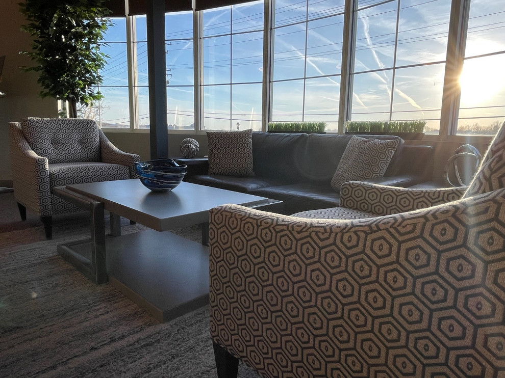 Contemporary Office Planning Space