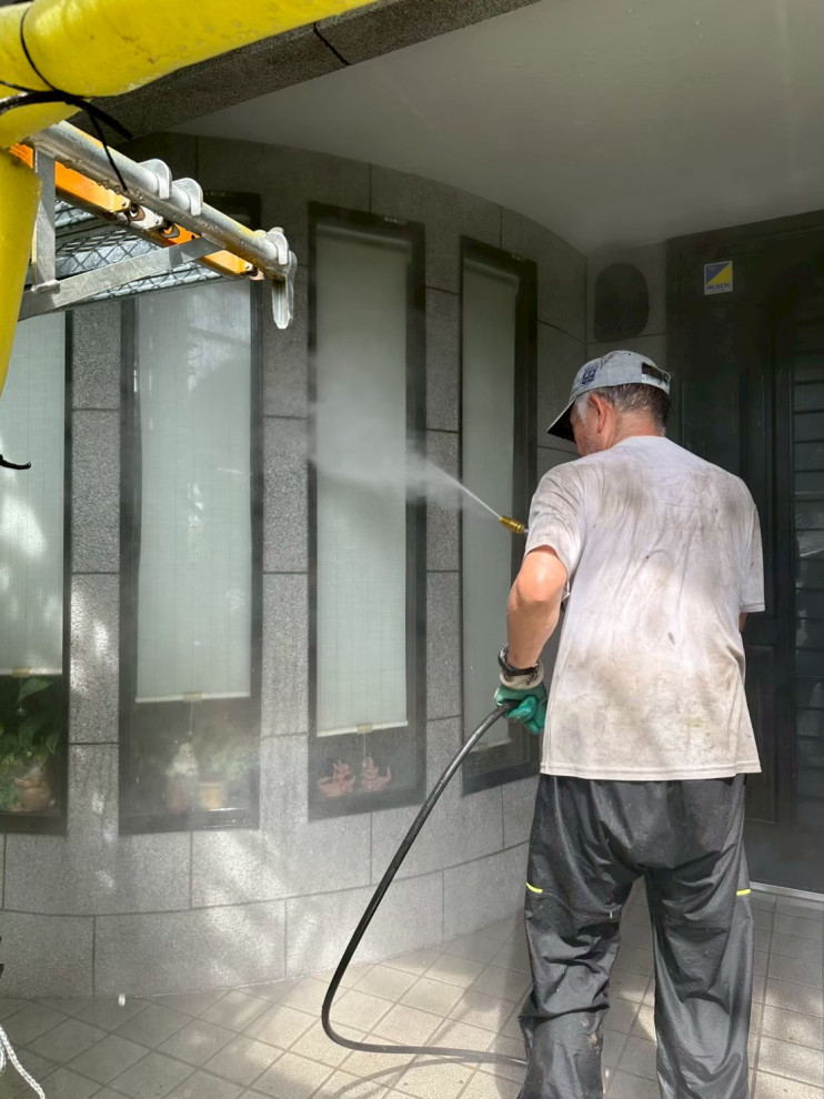 水元の外壁工事